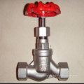 J41W manual-flange to connect the titanium globe valve